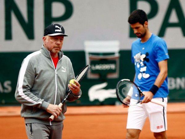 Novak Djokovic and Boris Becker (Photo: Profimedia)