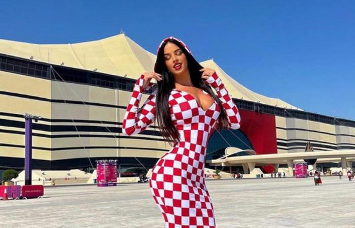 THE BEAUTY IS IN DOHA The most famous cheerleader of Croatia made Moroccans go crazy, social networks are up /VIDEO, PHOTO/