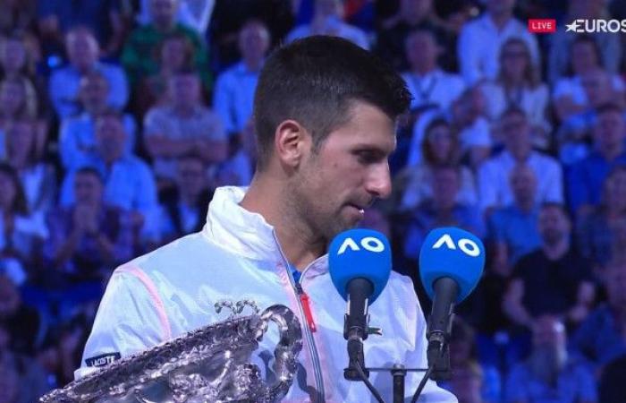 Because of the check, Novak Djokovic’s wife was not with him in Melbourne