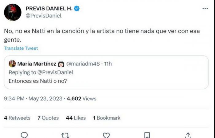 Devito faked a duet with Latin star Nati Natasha: His manager announced