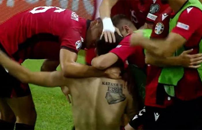 UEFA does not react – the Albanian showed a tattoo in honor of the so-called KLA dedicates goal to compatriots at “Kosovo”