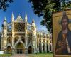 Where did the Orthodox icons in Westminster Abbey come from?